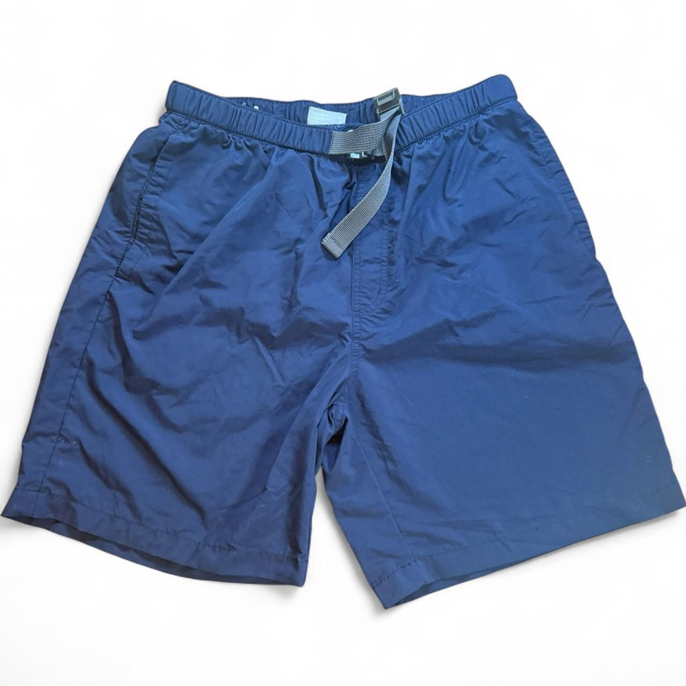Men's Blue Columbia Sportswear size medium nylon shorts #outdoor